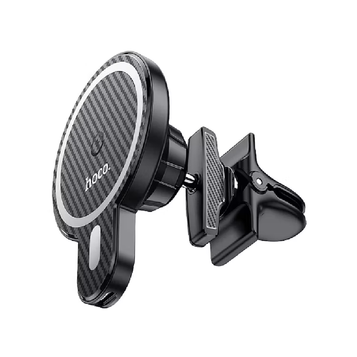 Cargador rápido inalámbrico / Soporte de Auto 15W HOCO CA85 color negro