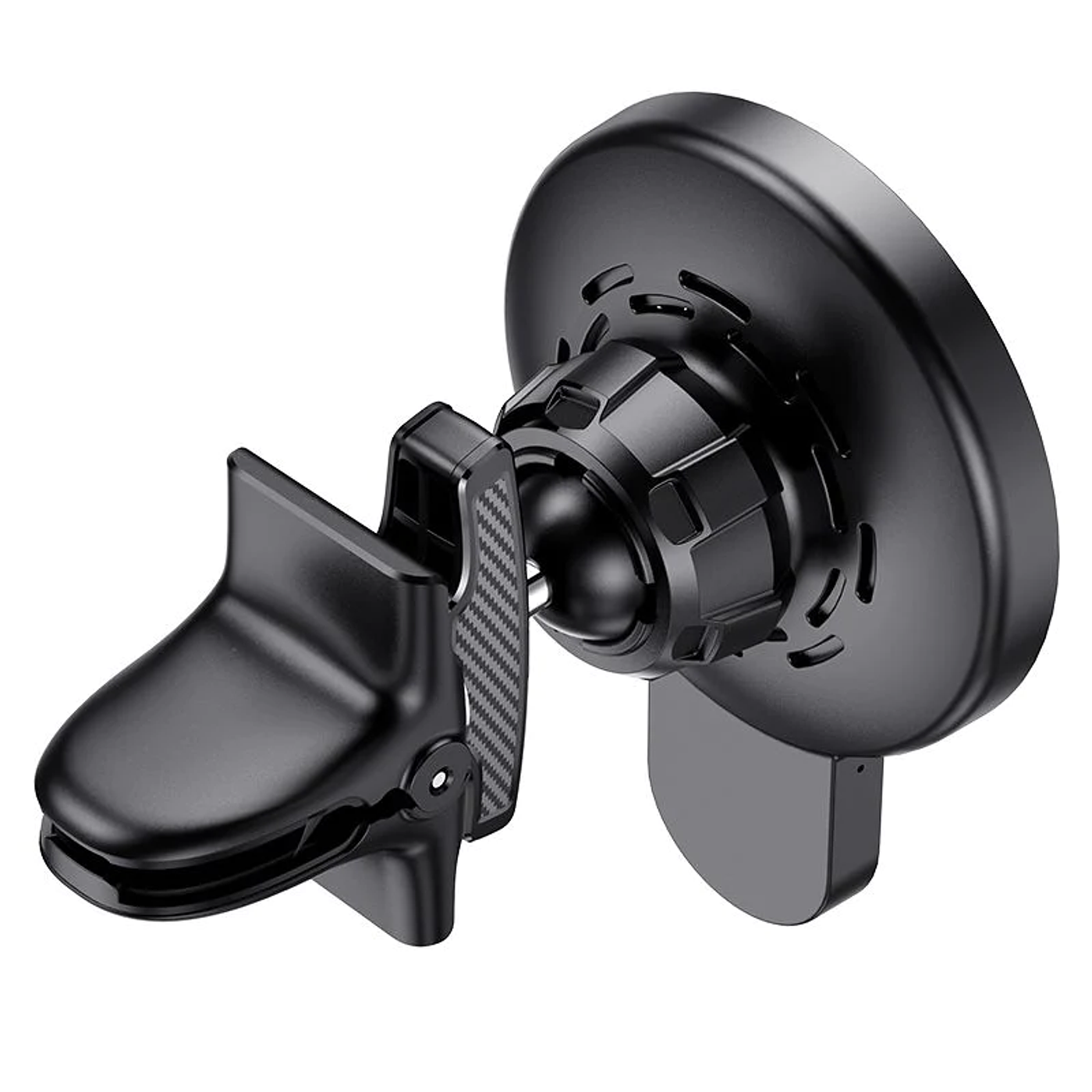 Cargador rápido inalámbrico / Soporte de Auto 15W HOCO CA85 color negro