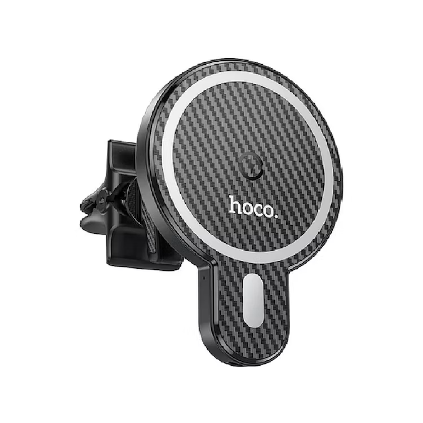 Cargador rápido inalámbrico / Soporte de Auto 15W HOCO CA85 color negro
